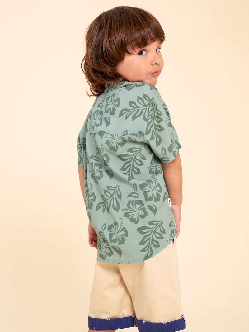 Camisa-Niño-Hibisco-Verde