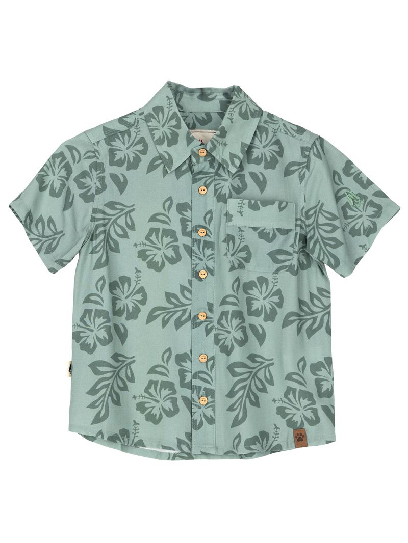 Camisa-Niño-Hibisco-Verde