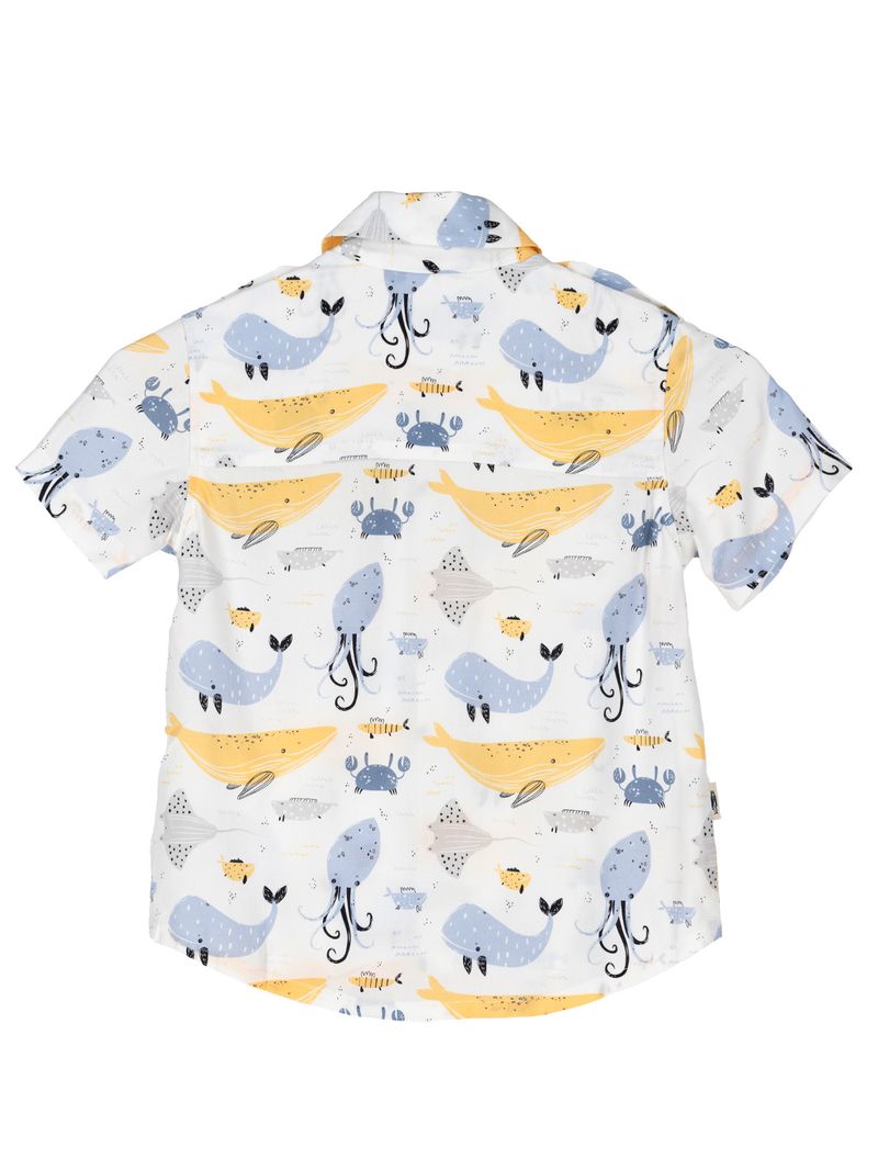 Camisa-Niño-Guayabera-Amarillo
