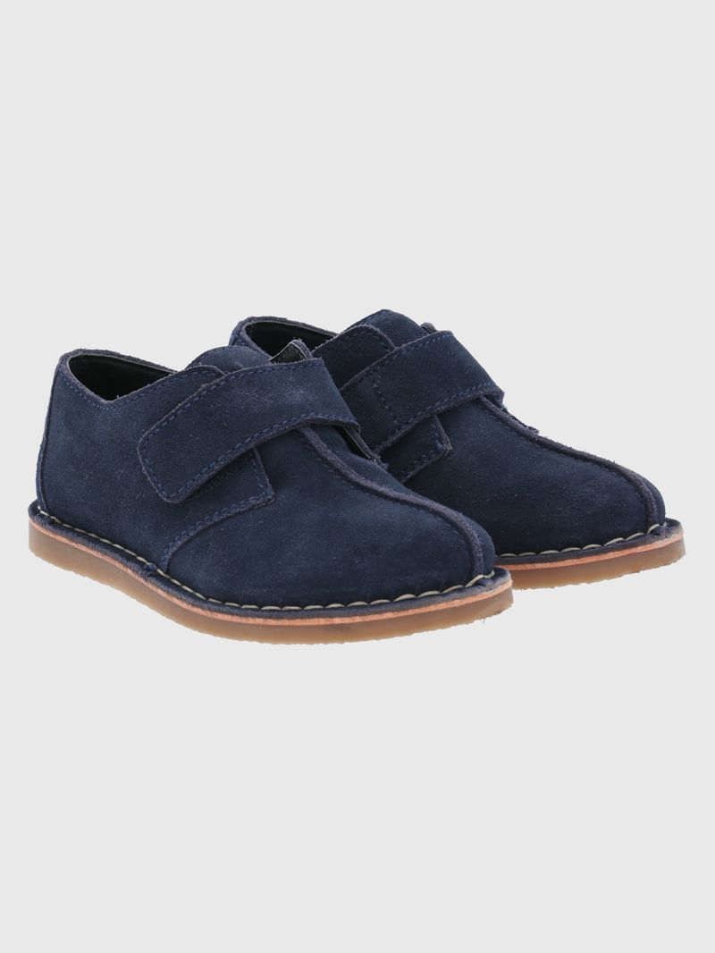 Zapato-Cuero-Niño-Lynton-Azul