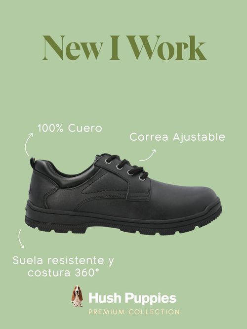 Zapato Colegio De Cuero New I Work [41-44]