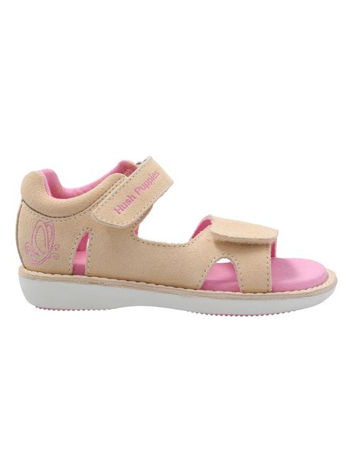 Sandalia Cuero Niña Moonlight Beige