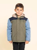 Parka-Waterproof-Niño-Silvestre-Verde