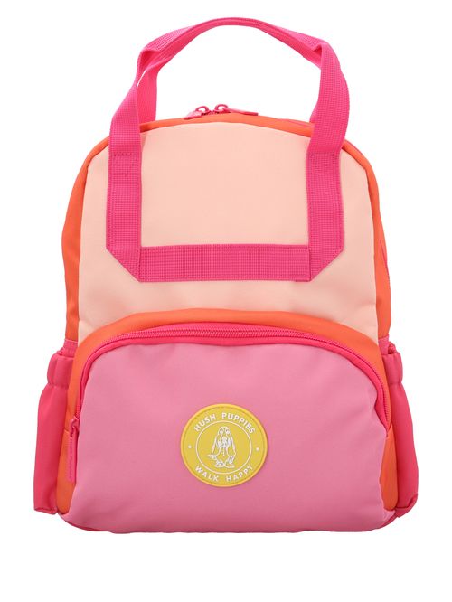 Mochila Poliéster Niña Color Back Rosado Hush Puppies