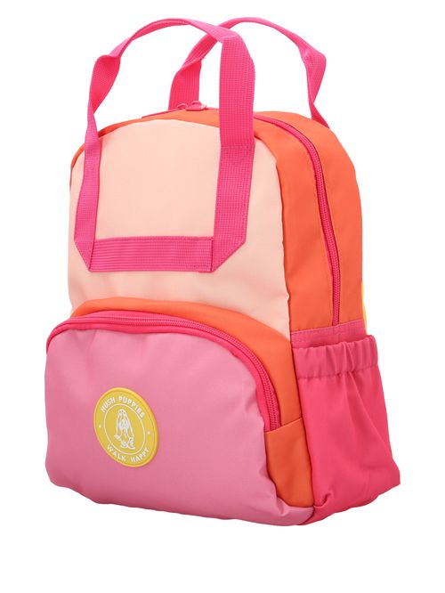 Mochila Poliéster Niña Color Back Rosado Hush Puppies