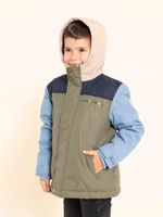 Parka Waterproof Niño Silvestre Verde