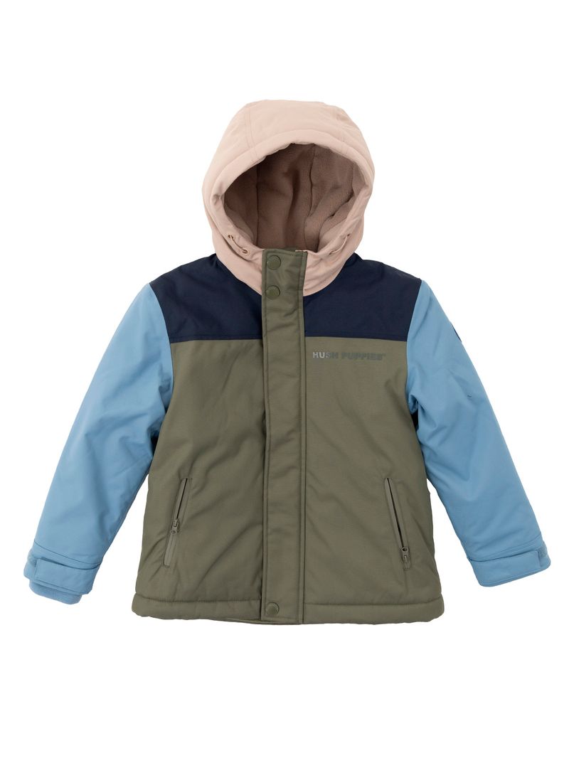 Parka Waterproof Niño Silvestre Verde