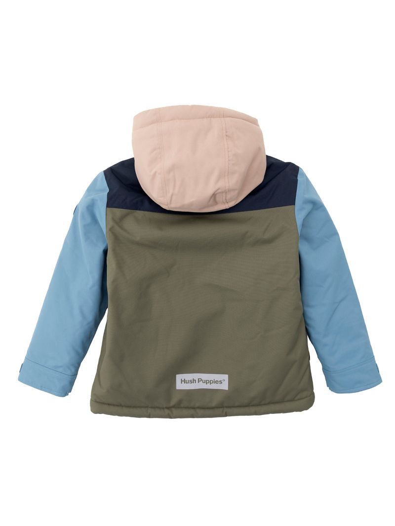Parka Waterproof Niño Silvestre Verde