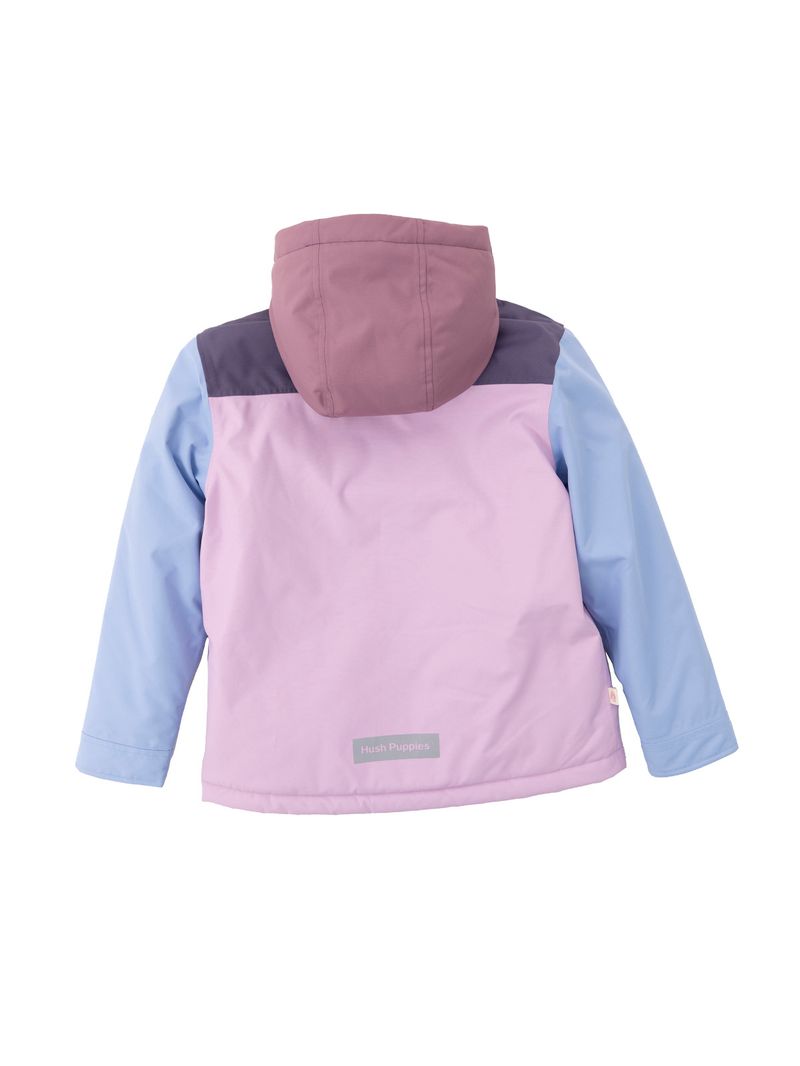 Parka Waterproof Niña Silvestre Morado