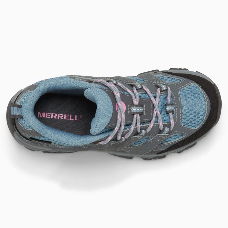 Zapatilla-Niños-Moab-3-Waterproof-Gris-Celeste-Merrell