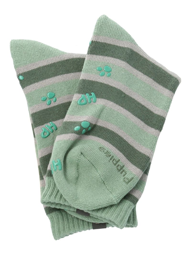 Calcetin-Algodon-Niño-Heavy-Lines-Verde-Hush-Puppies
