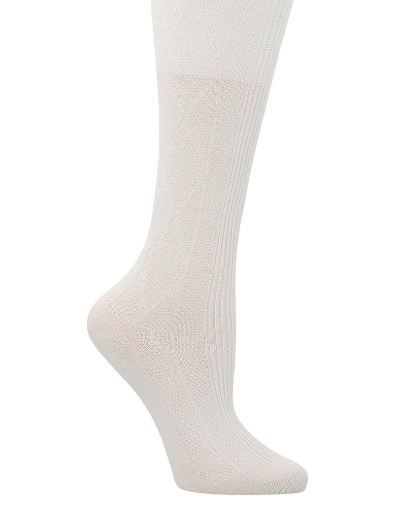 Calcetin-Algodon-Niña-Panty-Knit-Crema-Hush-Puppies