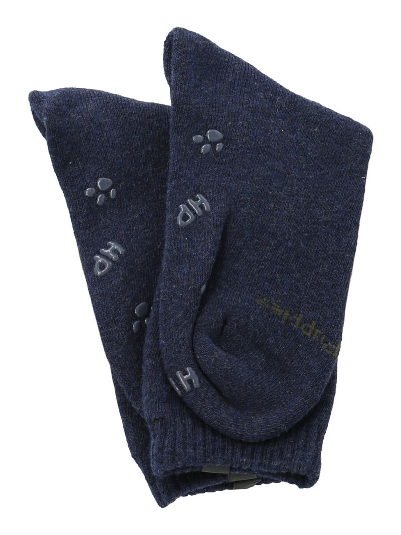 Calcetin-Algodon-Niño-Heavy-Plain-Azul-Hush-Puppies
