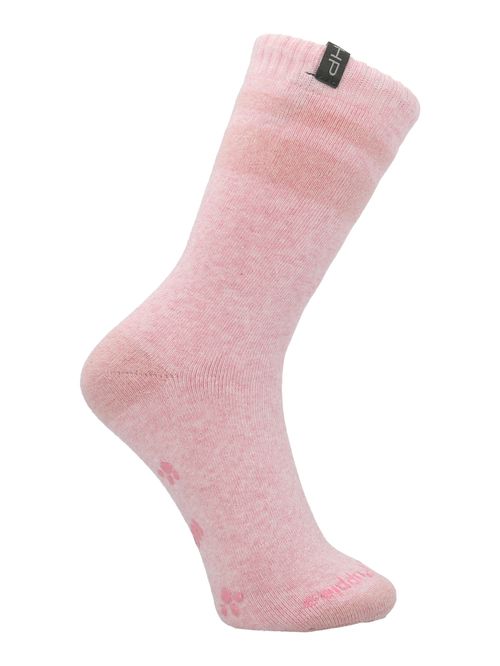 Calcetin Algodón Niña Heavy Lines Rosado Hush Puppies