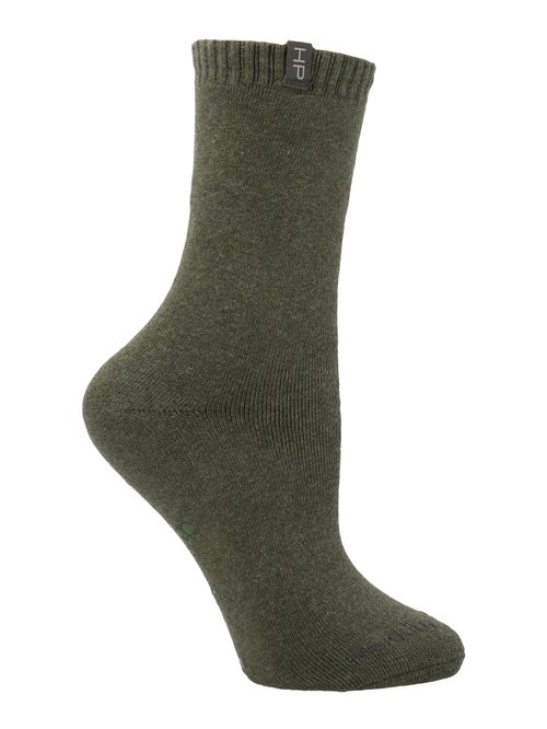 Calcetin Algodón Niño Heavy Plain Verde Hush Puppies