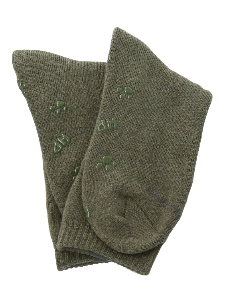 Calcetin-Algodon-Niño-Heavy-Plain-Verde-Hush-Puppies