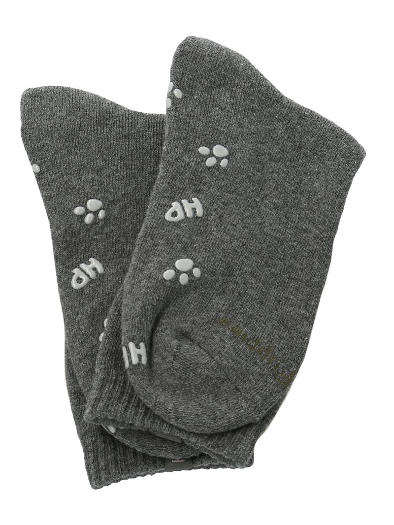 Calcetin-Algodon-Niño-Heavy-Plain-Gris-Hush-Puppies