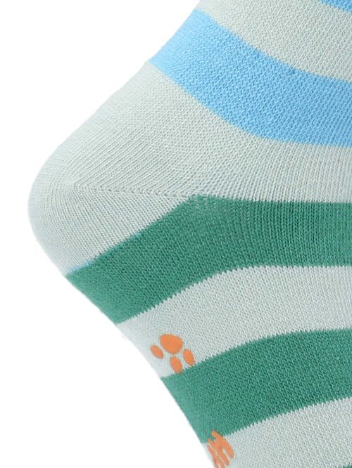 Calcetin Algodón Niño C Blockdog Verde Hush Puppies