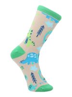 Calcetin-Algodon-Niño-C-Tryceratop-Beige-Crudo-Hush-Puppies