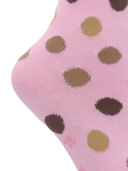 Calcetin Algodón Niña Kh St Circle Rosado Hush Puppies
