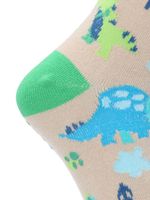 Calcetin-Algodon-Niño-C-Tryceratop-Beige-Crudo-Hush-Puppies