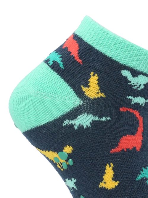 Calcetin Algodón Niño Ped Dinos Azul Hush Puppies