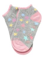 Calcetin Algodón Niña Ped St Star Gris Hush Puppies