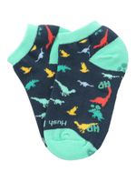 Calcetin-Algodon-Niño-Ped-Dinos-Azul-Hush-Puppies