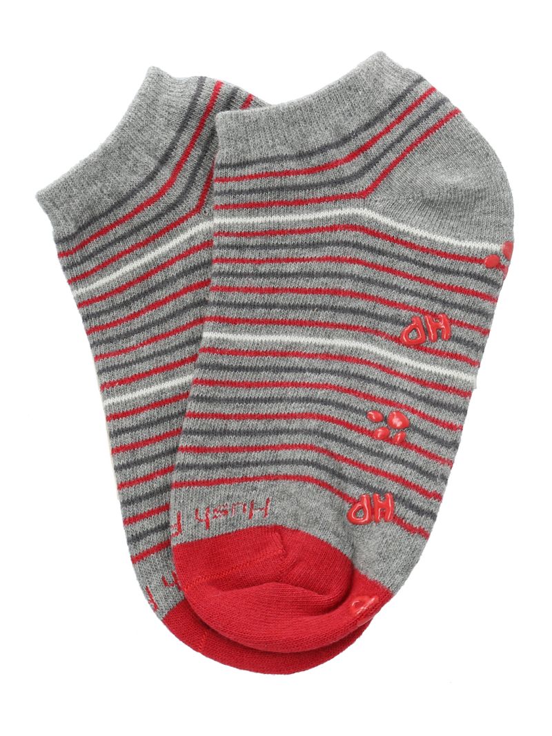 Calcetin-Algodon-Niño-Ped-Lines-Gris-Hush-Puppies