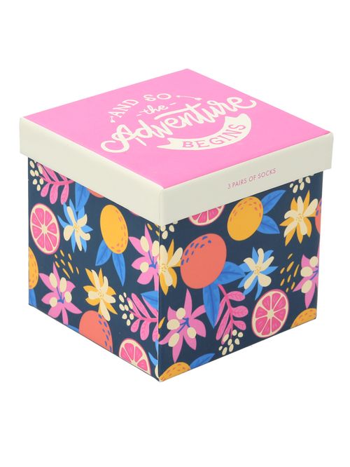 Calcetin Algodón Niña Pack Gift Adven Multicolor Hush Puppies