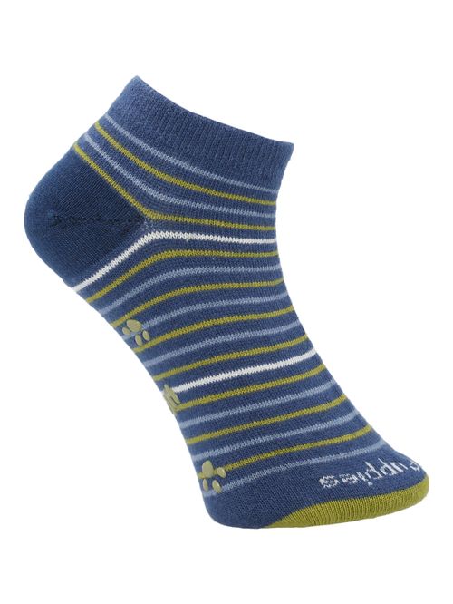 Calcetin Algodón Niño Ped Lines Azul Hush Puppies