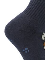 Calcetin-Algodon-Niño-C-Dog-Sportrib-Azul-Hush-Puppies