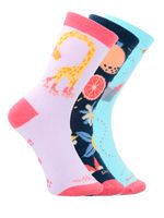 Calcetin-Algodon-Niña-Pack-Gift-Adven-Multicolor-Hush-Puppies