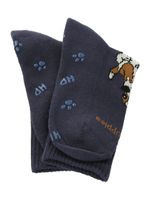 Calcetin-Algodon-Niño-C-Dog-Sportrib-Azul-Hush-Puppies