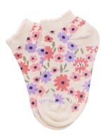 Calcetin-Algodon-Niña-Ped-St-Flowers-Rosado-Hush-Puppies