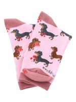 Calcetin-Algodon-Niña-C-Dachshund-Rosado-Hush-Puppies