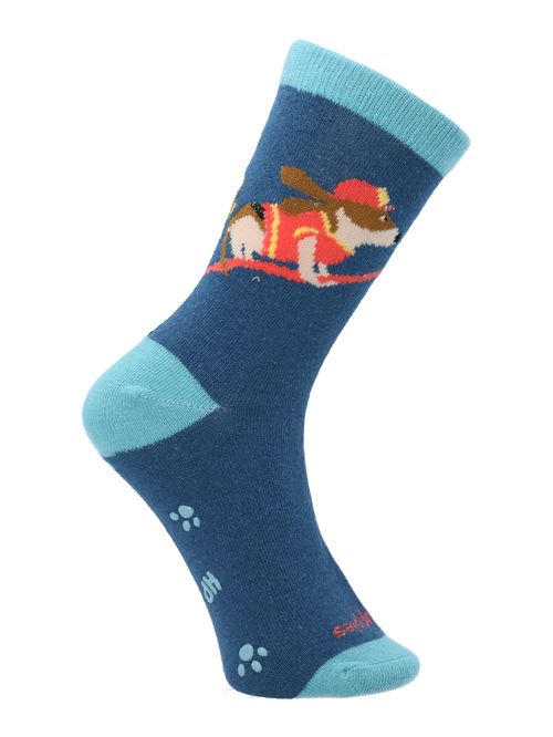 Calcetin Algodón Niño C Fireman Azul Hush Puppies