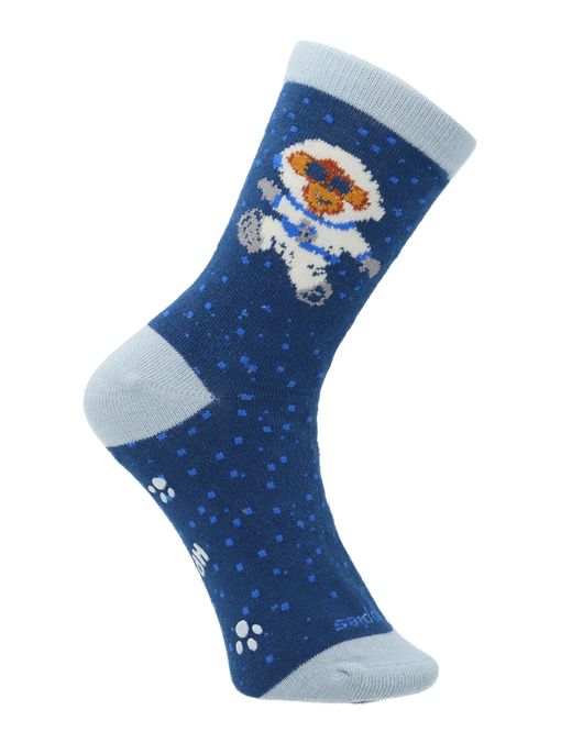 Calcetin Algodón Niño C Monkey Azul Hush Puppies