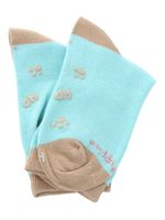 Calcetin-Algodon-Niña-C-Fun-Giraffe-Azul-Hush-Puppies
