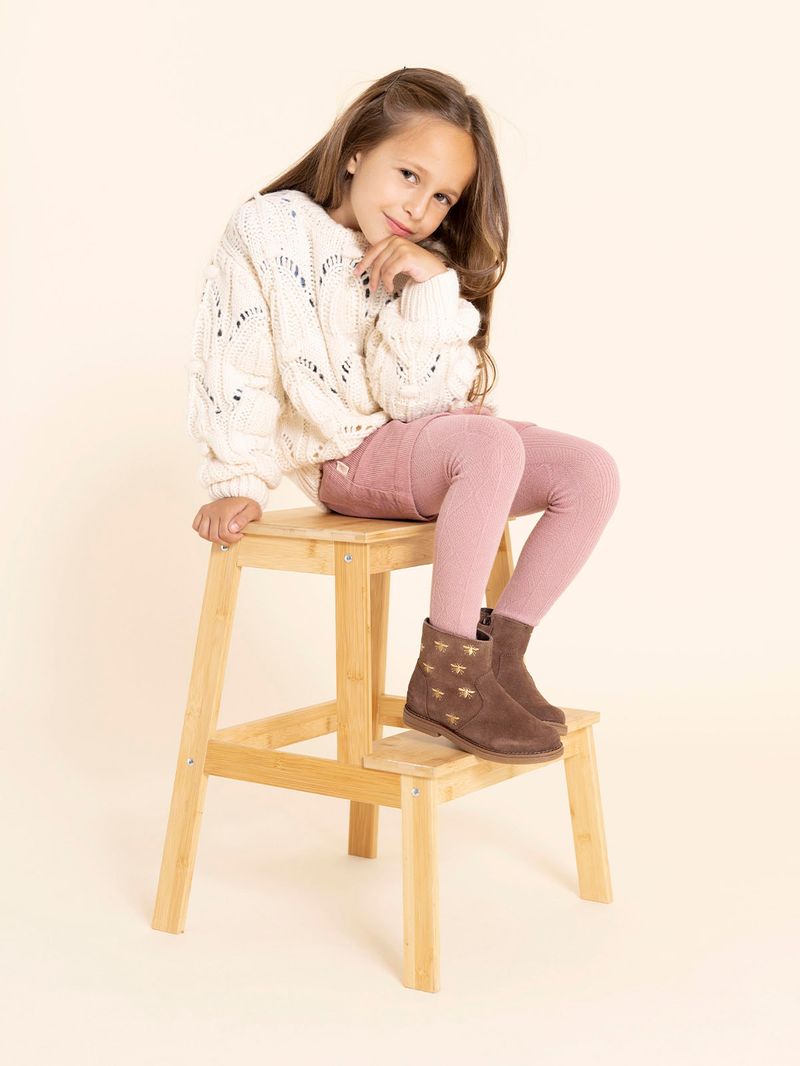 Botin-Gamuza-Niña-Holland-Cafe