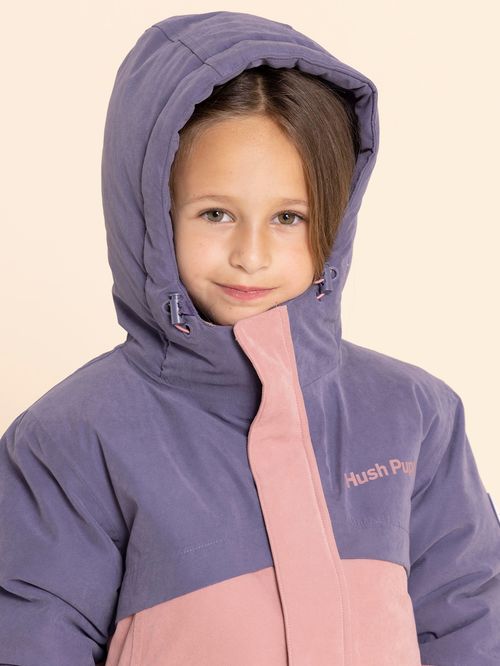 Parka Tres En Uno Waterproof Niño Optimus Burdeo