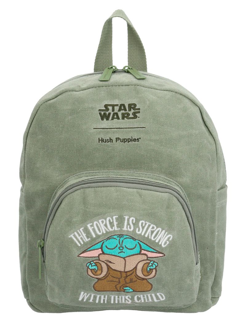 Mochila-Star-Wars-Niño-Grogu-Force-Back-Verde--Hush-Puppies