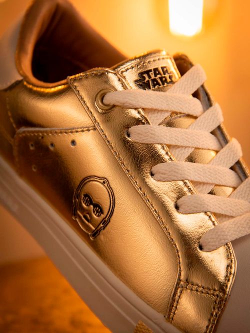 Zapatilla Niña Star Wars C-3PO Dorado Hush Puppies