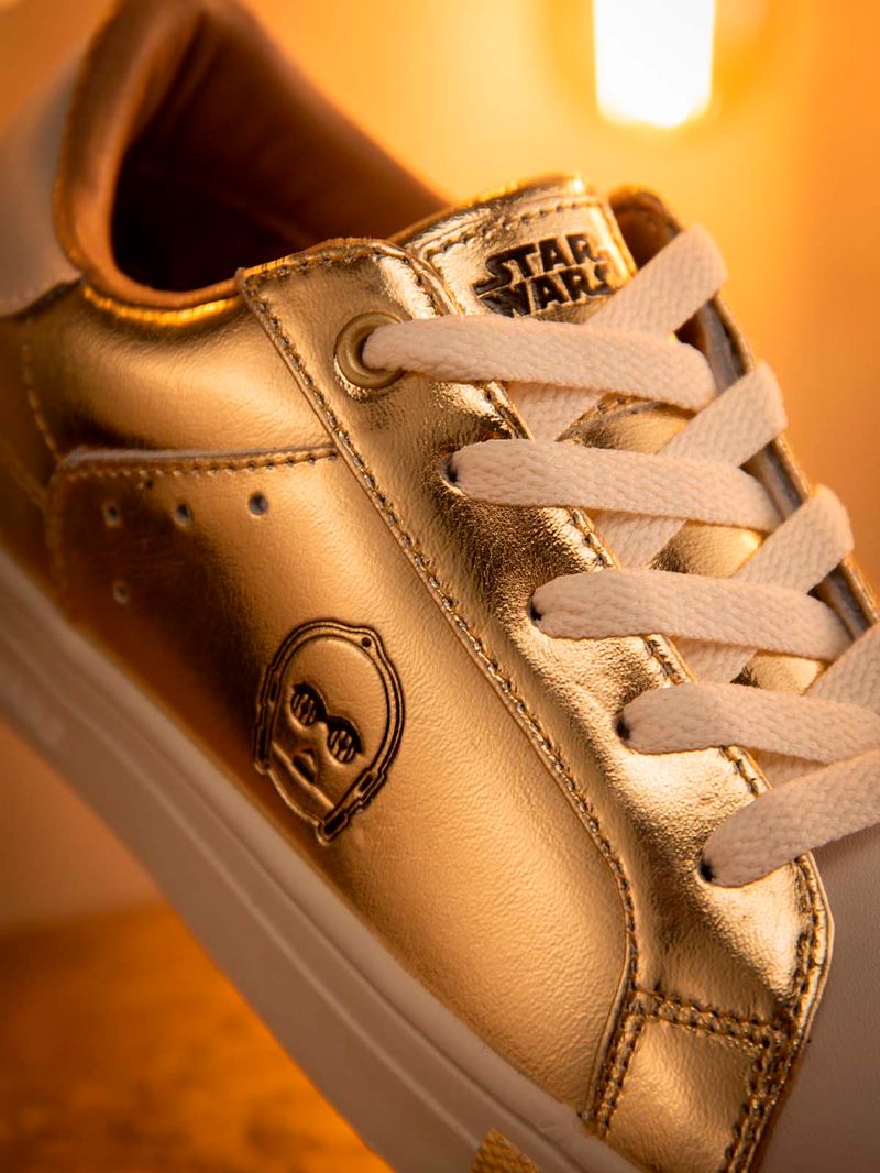 Zapatilla-Niña-Star-Wars-C-3PO-Dorado-Hush-Puppies