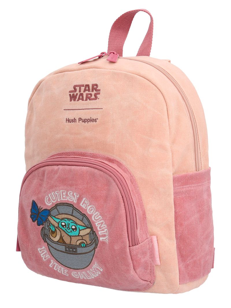 Mochila-Star-Wars-Niña-Grogu-Cutest-Back-Rosado--Hush-Puppies
