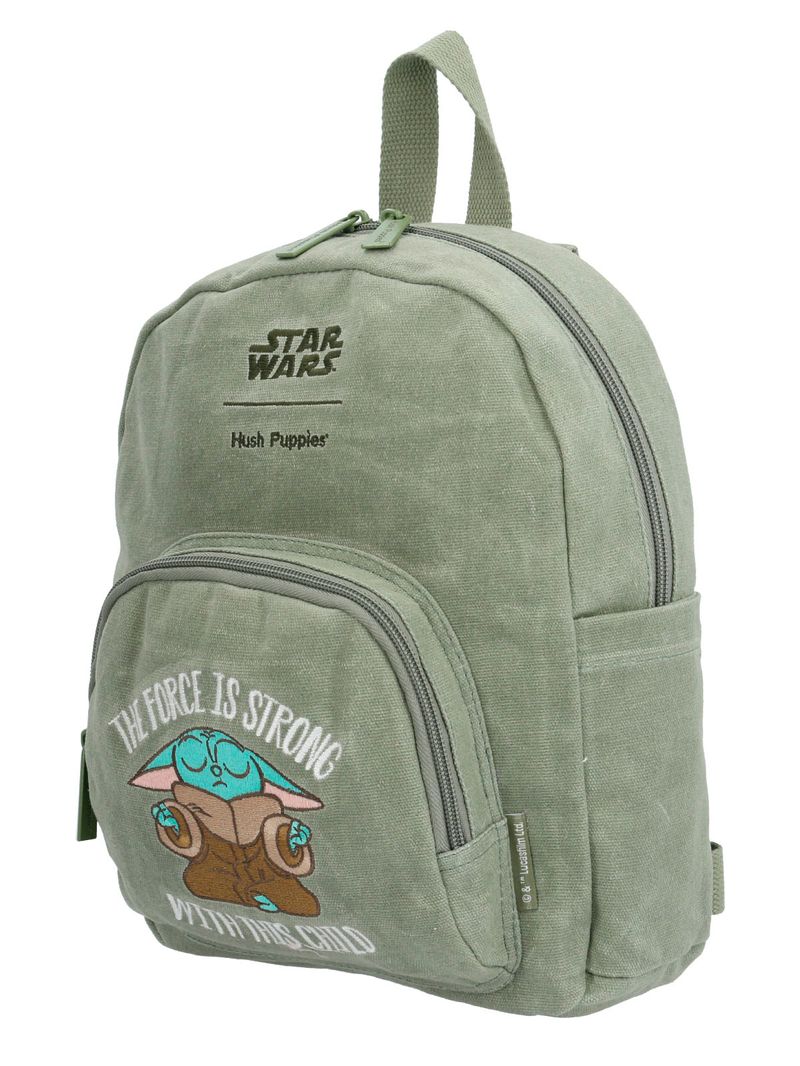 Mochila-Star-Wars-Niño-Grogu-Force-Back-Verde--Hush-Puppies