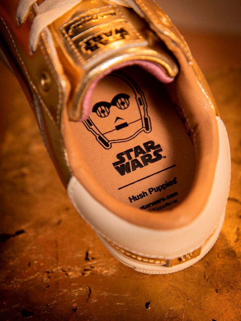 Zapatilla-Niña-Star-Wars-C-3PO-Dorado-Hush-Puppies
