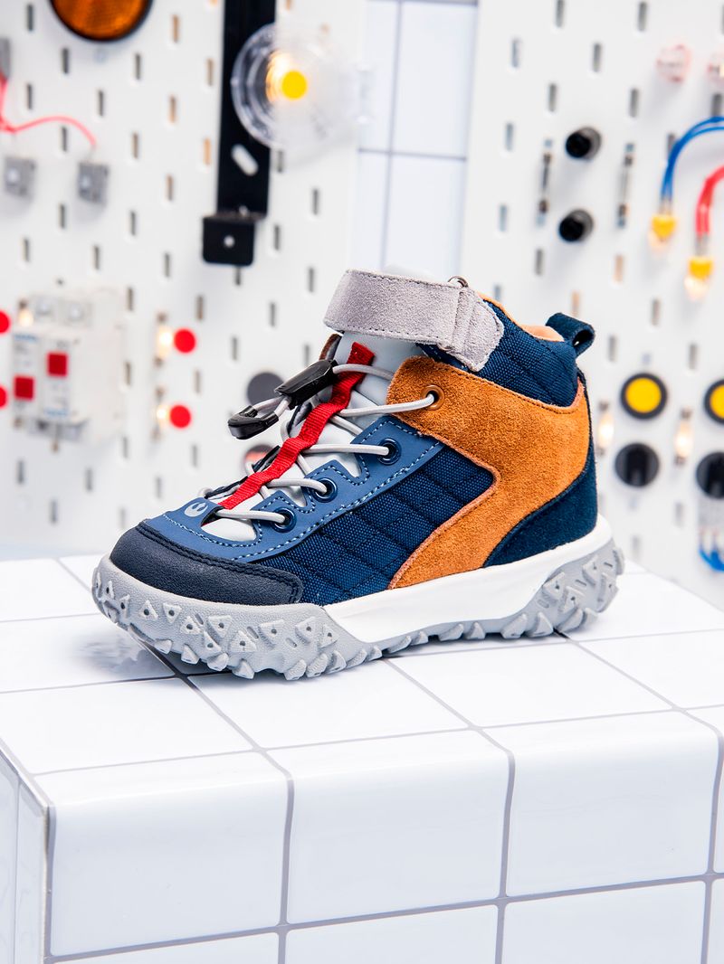 Botin-Niño-Star-Wars-R2-D2-Azul-Hush-Puppies