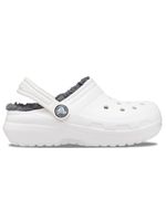 Zueco-Infantil-Niña-Classic-Lined-Clog-K-Blanco-Crocs