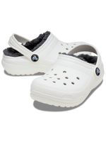 Zueco-Infantil-Niña-Classic-Lined-Clog-K-Blanco-Crocs